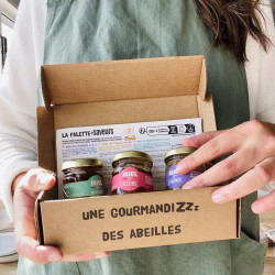 Coffret La Palette des Saveurs 3 pots de miel BIO