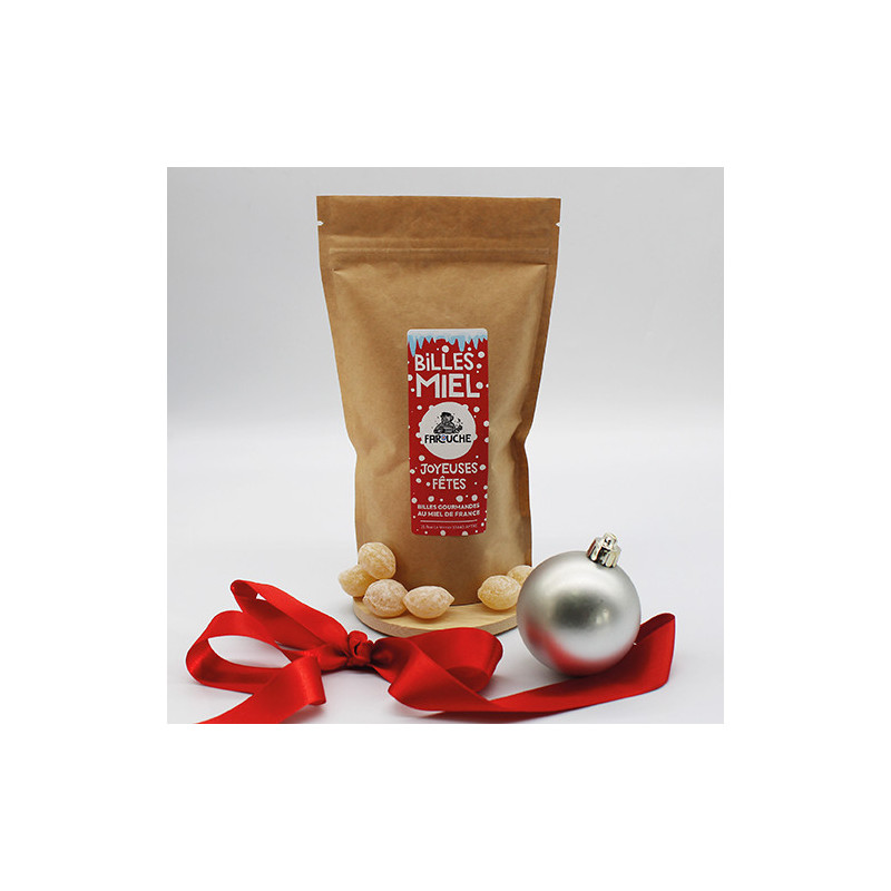 Billes miel à offrir Joyeuses Fêtes !