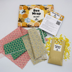 KIT 3 Bee Wrap à faire soi-même