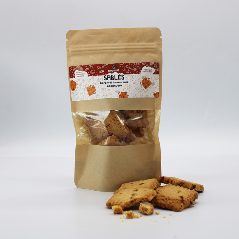 Sablés Caramel beurre salé Cacahuète