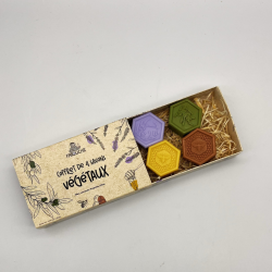 Coffret de 4 Savons végétaux