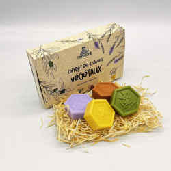 Coffret de 4 Savons végétaux