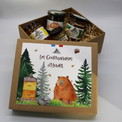 Coffret à composer avec sticker Les Gourmandises d'Hubert