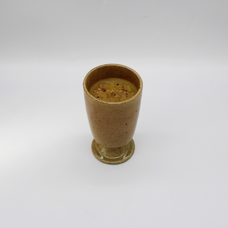 Bougie à la cire d’abeille – Édition limitée Farouche x Atelier Déco'Logie