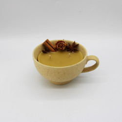 Bougie à la cire d’abeille...