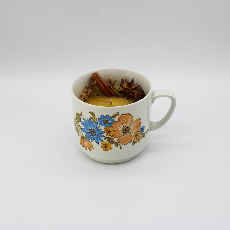 Bougie à la cire d’abeille – Édition limitée Farouche x Atelier Déco'Logie