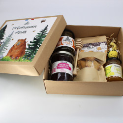 Mini porte-clé abeille en crochet