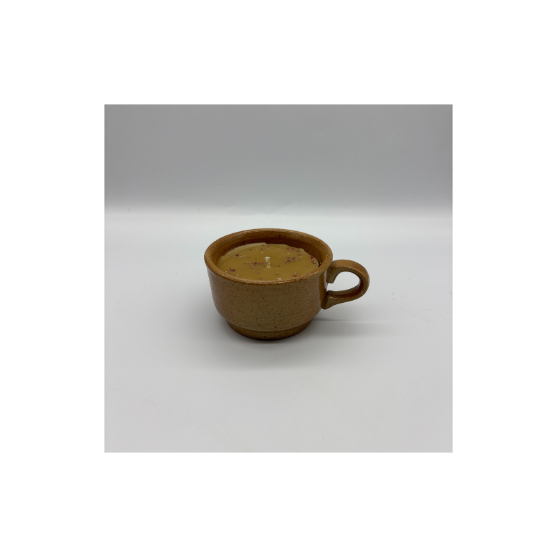 Bougie à la cire d’abeille – Édition limitée Farouche x Atelier Déco'Logie