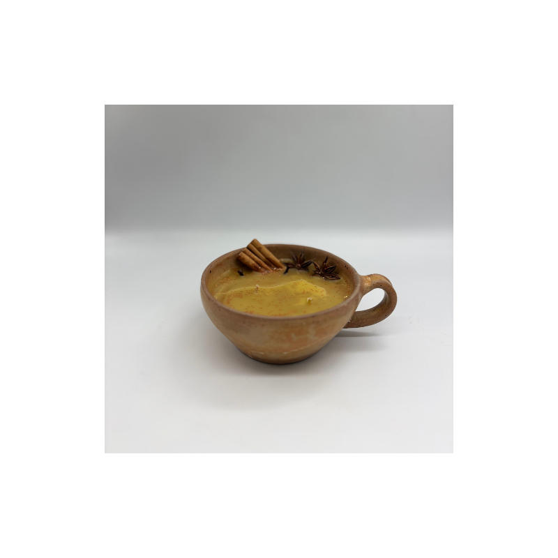 Bougie à la cire d’abeille – Édition limitée Farouche x Atelier Déco'Logie