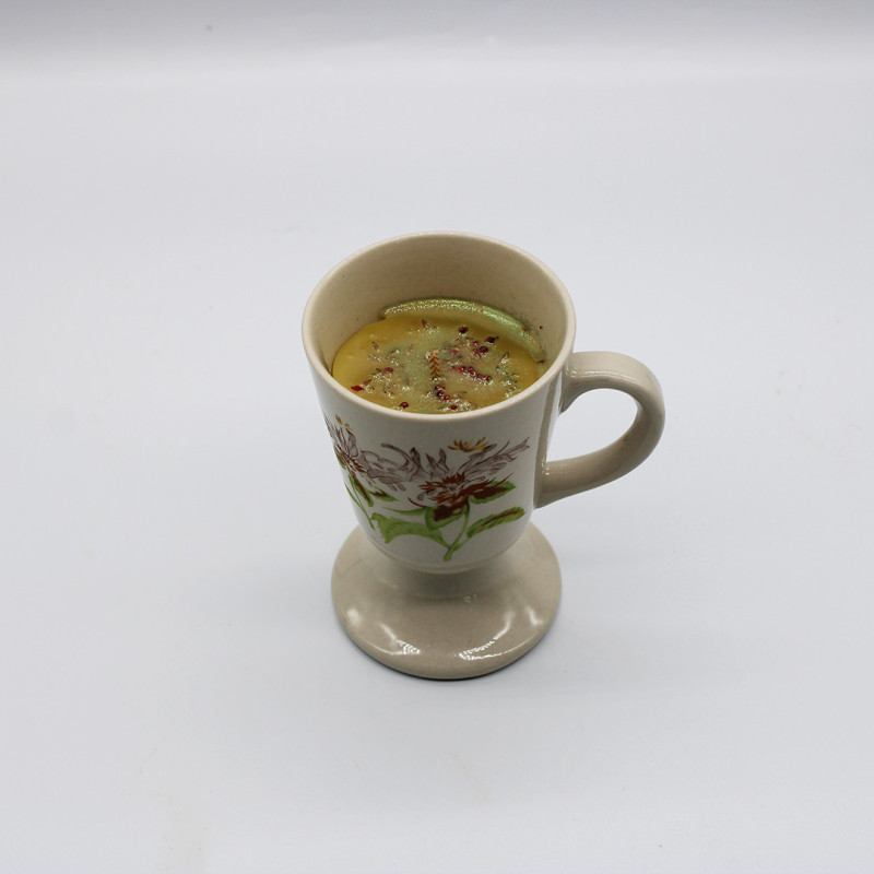 Bougie à la cire d’abeille Farouche x Atelier Déco'Logie