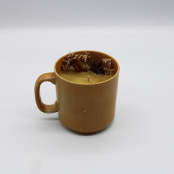 Bougie à la cire d’abeille...