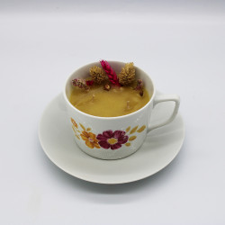 Bougie à la cire d’abeille...