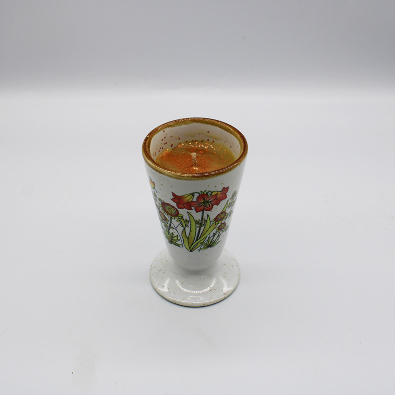 Bougie à la cire d’abeille Farouche x Atelier Déco'Logie