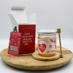 Coffret Saint-Valentin et sa carte à gratter !