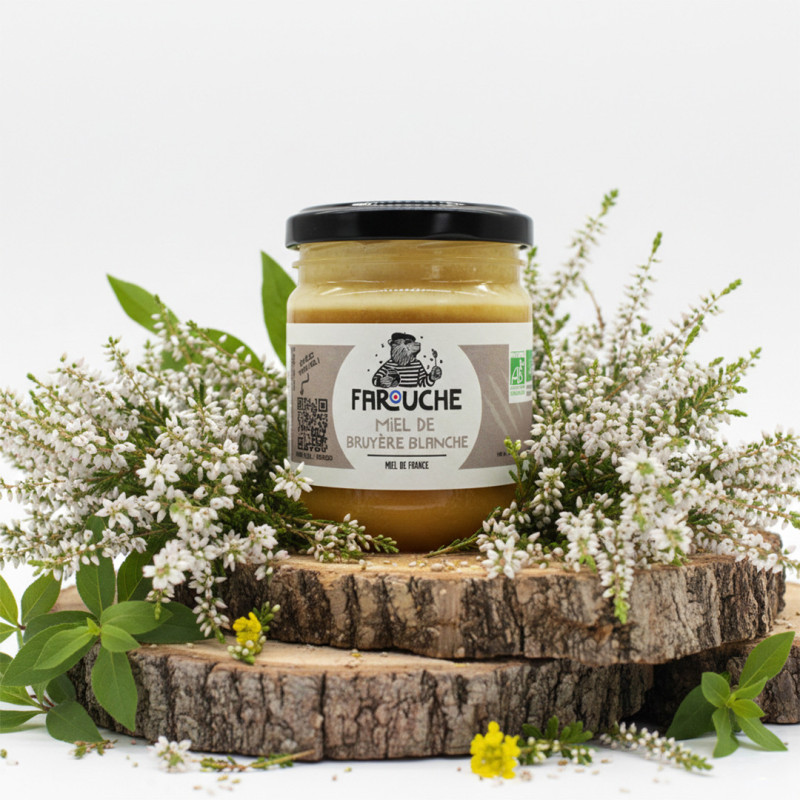 Miel de Bruyère Blanche bio - 250g
