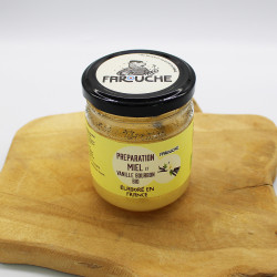 Préparation à base de miel d'Acacia et de Vanille Bourbon BIO