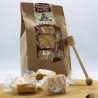 Nougat blanc aux amandes en Papillotes