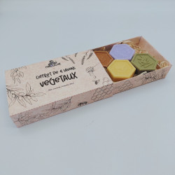 Coffret de 4 Savons végétaux
