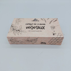 Coffret de 4 Savons végétaux