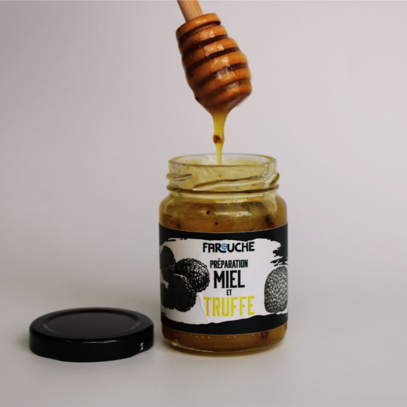 Préparation miel et truffe
